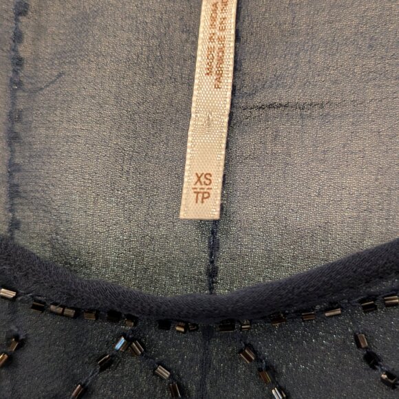 Free People Blue Sequence Dress XS - Picture 2 of 3